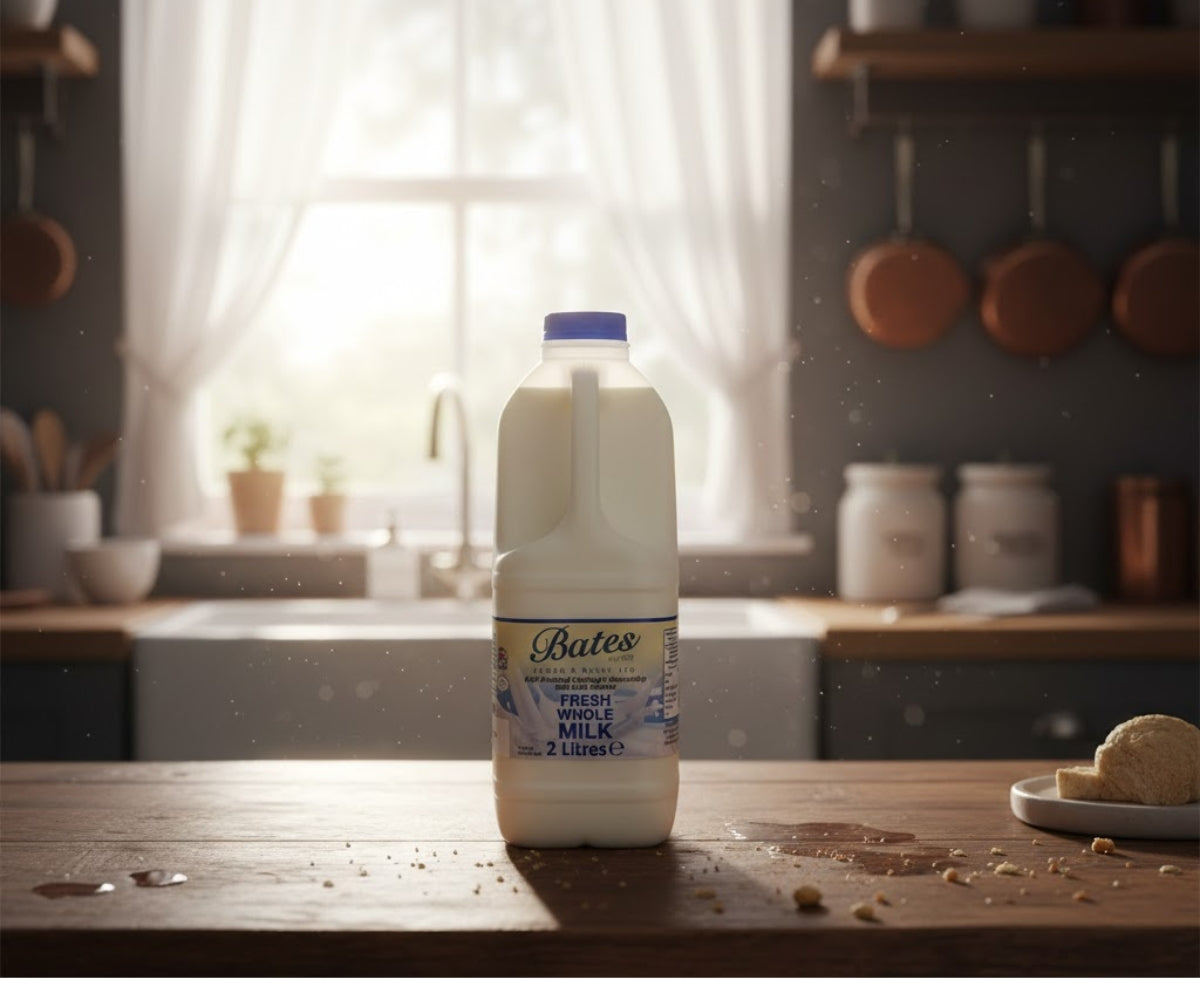 Bates Whole Milk (2L)