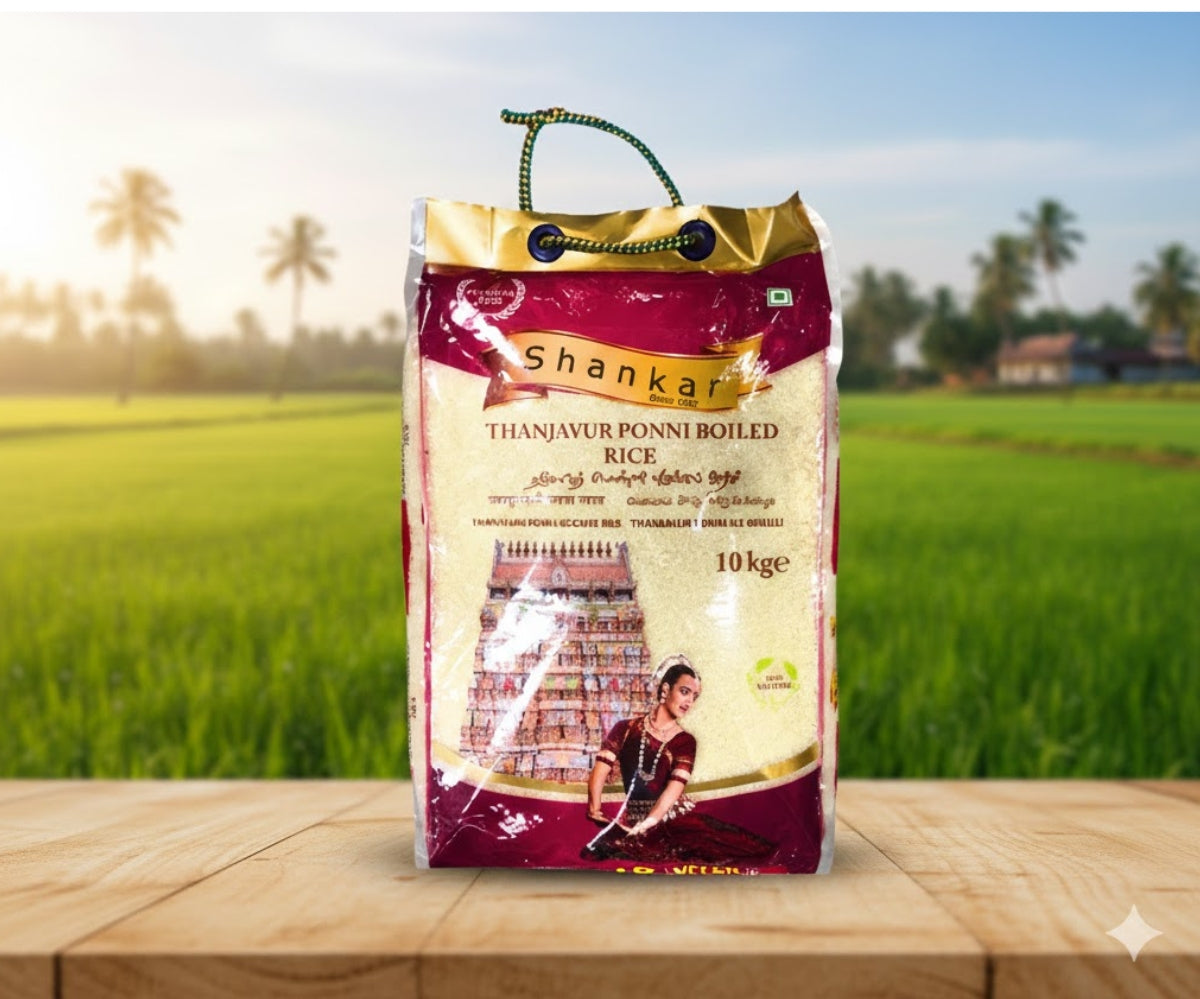 Shanker Thanjavur Ponni Boiled Rice (10 kg)
