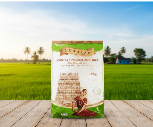 Shanker Andra Sona Masoori Rice (10 kg)