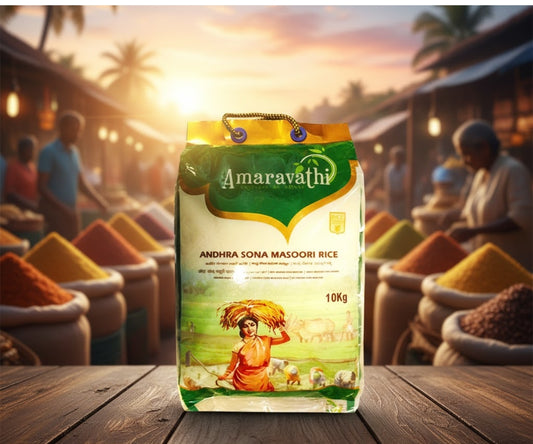 Amaravathi Andra Sona Masoori Rice (10 Kg)